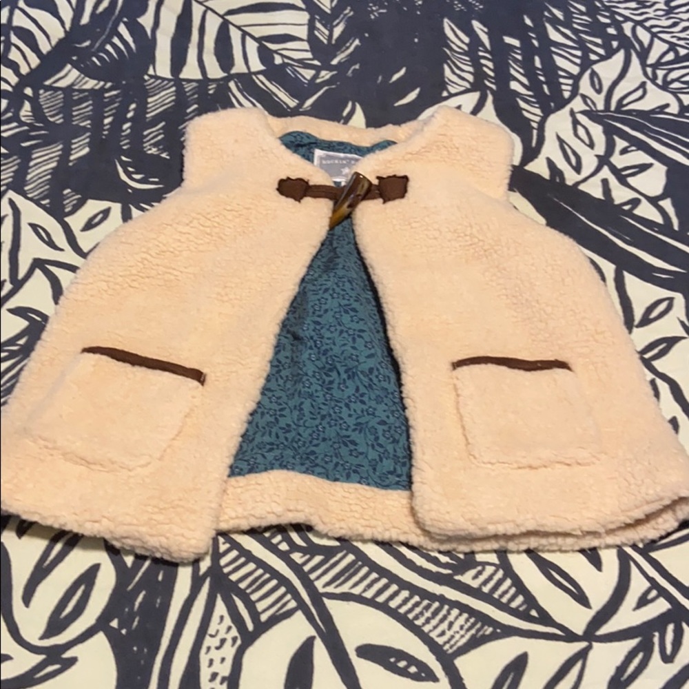 Sherpa rock star hippie vest! 2/3t